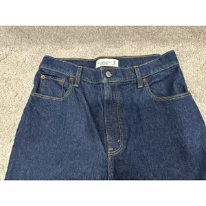 Abercrombie & Fitch The 90's Straight Ultra High Rise Sz 29/ 8R thumbnail 2