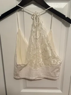 Free People Intimately The Century Brami in White thumbnail 4