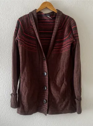 Patagonia Large Nordic Sweater Brown Coral No Belt thumbnail 1