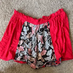 Free People Red Floral Tube Top / J39 thumbnail 5