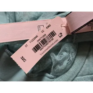Victoria's Secret Dream Angels Ribbon Slot Underwire Demi Bra 32C Teal Lace NEW thumbnail 3