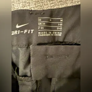 Nike Womens Slim-Fit Dri-Fit Black Golf Pant‎ Size 10 thumbnail 9