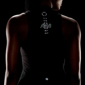 Lululemon Nulux Zip-Up Track Bodysuit 3" 8 Running Black NWT thumbnail 11