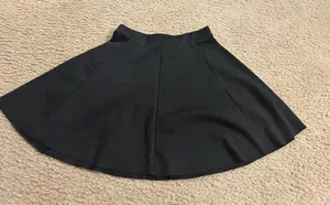 Bershka mini skirt small size black thumbnail 1