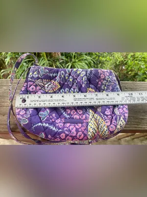 Vera Bradley Crossbody Bag Batik Leaves ~ Retired Pattern thumbnail 5