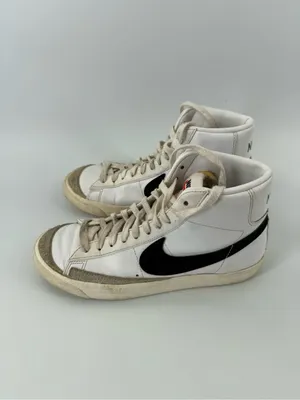 Nike Blazer Mid '77 Vintage CZ1055-100 White Black Shoes 2021 Womens Size 8.5 thumbnail 4