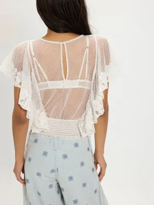 Free People Eclipse Garden Top- size Small thumbnail 2