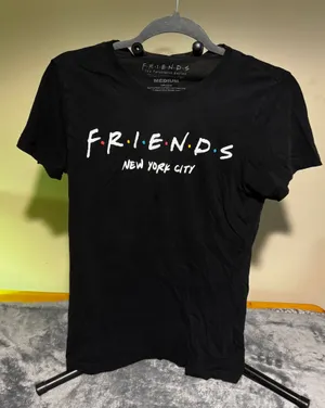 Friends New York City Black Graphic Tee - Medium thumbnail 1