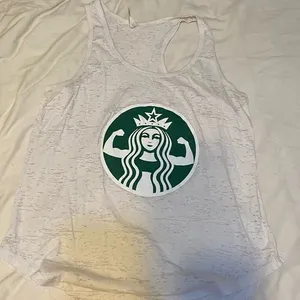 Ever Hottie Graphic Workout Tank- Starbucks thumbnail 1