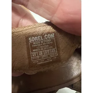 Sorel Women Joanie Ankle Leather Lace Up Open Toe Wedge Sandals shoes sz 6.5 thumbnail 13
