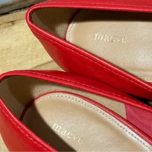 Maeve Red‎ Double Strap Mary Janes Size 10-10.5 A48 thumbnail 7