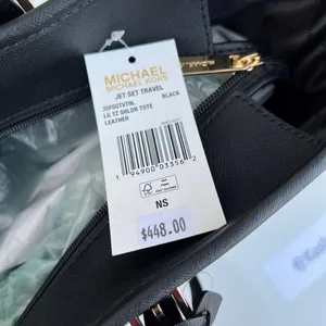 Michael Kors Black Jet Set Travel Large Tote thumbnail 8