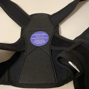 Amazon Black Posture Corrector For Women Upper Back Brace Clavicle Support new comfort thumbnail 5