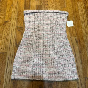 altar’d state strapless mini dress thumbnail 1