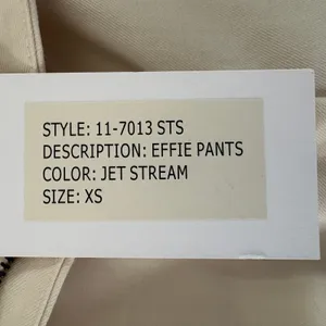 Ronny Kobo Tornby Cream Ivory Wide Leg‎ Pleated High Waisted Trousers XS NWT thumbnail 8