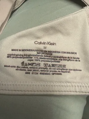 Calvin Klein Lightly Lined Wireless T-Shirt Bra Nude Beige Medium thumbnail 6