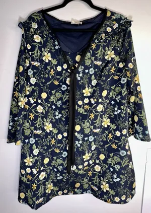 ENTRO‎ floral dress - large thumbnail 1