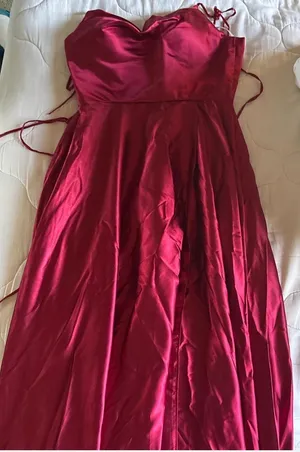 Red maxi dress Size 2 thumbnail 2