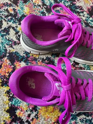 New Balance 775 Lace Up Running Sneakers Womens 7 Pink Gray thumbnail 3