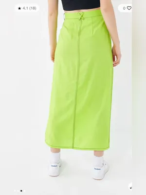 UO Lindsey Slit Button-Front Utility Skirt Urban Outfitters Woman’s Size Small thumbnail 2