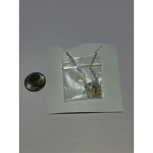 The Vintage Pearl Necklace Blessed Grandma Washer Pendant silver Charm elegant thumbnail 4
