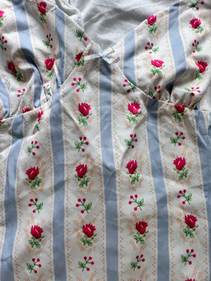 Floral lace top Blue thumbnail 2