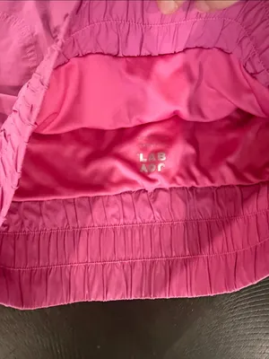 JoyLab Bright Pink Smocked Waist Athletic Shorts thumbnail 2