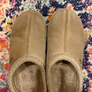 UGG Tan Suede Slippers thumbnail 1