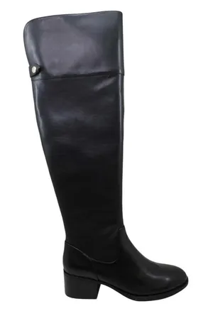 I.N.C Black Leather Knee thumbnail 1