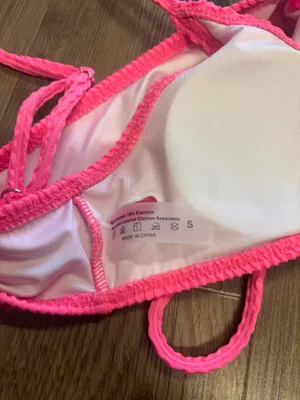Pink Shein Bathing Suit Set thumbnail 4