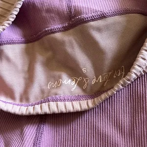 For Love & Lemons Purple Biker Shorts thumbnail 6