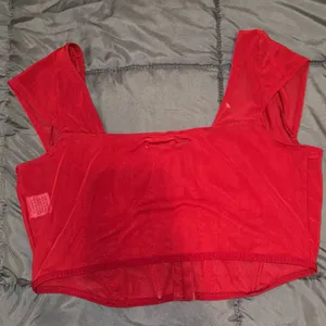 Urban Outfitters Red Lace Corset thumbnail 3