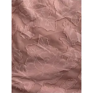 Lulus Days of Beauty Burnout Floral Jaquard Skater Dress Vtg Dusty Rose Pink L thumbnail 14