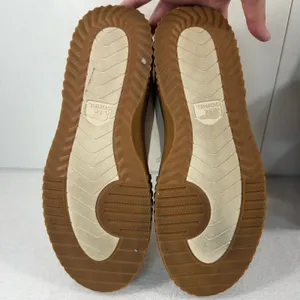 Sorel 10.5 Ona Ave Low Court Sneaker Platform Leather Sporty Chalk Gum Sole Shoe thumbnail 12