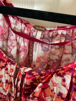 Free People Sweet Memories Blouse in Fruit Punch Combo - Size S thumbnail 5