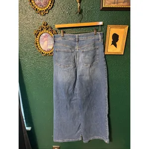 Banana Republic High Rise Wide Leg Jeans Sz 29/8 Blue thumbnail 2