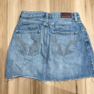 Hollister High Rise Mini Skirt Jean Denim Women’s 25 thumbnail 3