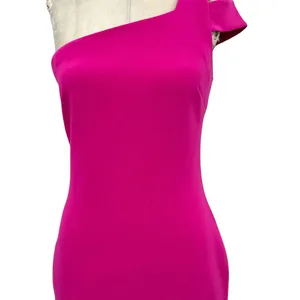 Likely Packard One Shoulder Bodycon Sheath Dress Pink Size US‎ 6 thumbnail 5