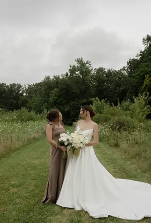 Alex mocha Bridesmaid Birdy Grey Dress thumbnail 7