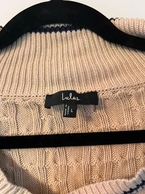 Lulus Cropped Sweater Knit thumbnail 2