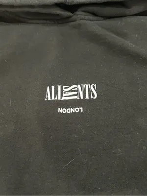 AllSaints State Logo Hoodie cropped thumbnail 2