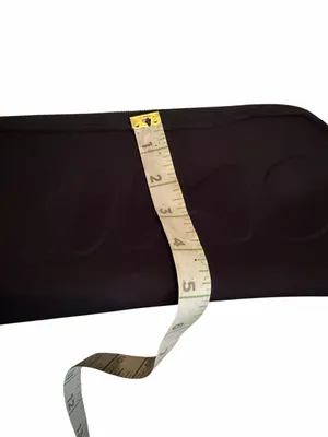 SKIMS Black Neoprene Logo Pouch thumbnail 4