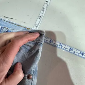 Abercrombie & Fitch Ultra High Rise Ankle Straight Jeans Distressed Size 25‎ thumbnail 10