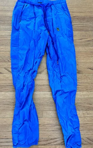 Blue Track Pants Size M thumbnail 1