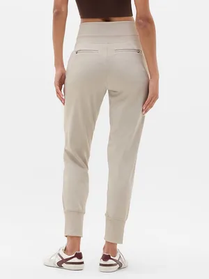 Athleta Venice High Rise tan tall joggers Abalone pants thumbnail 2