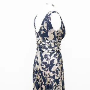 Betsy & Adam - Foil Print Sleeveless Mesh Gown‎ thumbnail 14