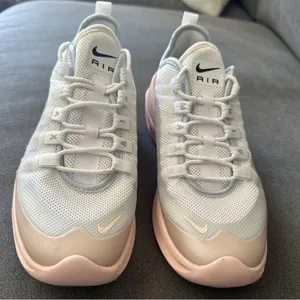 Nike Athletic Shoes White and Pink Modern Design thumbnail 2