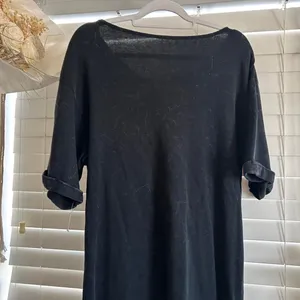 Affliction eagle graphic cutout burnout wash maxi tshirt dress Y2K grunge Small thumbnail 5