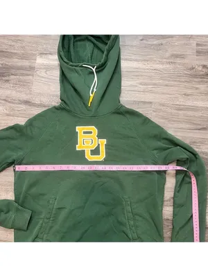 Nike Women's Baylor University Hoodie Size Large C24346 thumbnail 5