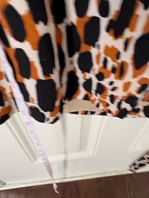 Uncle Frank Tie-Waist Animal Print Dress Size XS thumbnail 7
